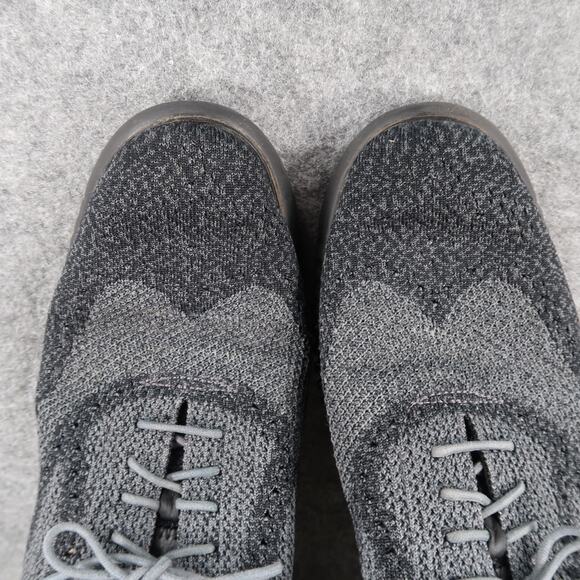 Cole Haan Shoes Mens 13 Oxford Sneaker ZeroGrand Stitchlite Wingtip Black Grey main image 15